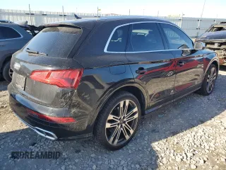 2018 Audi SQ5 Prestige with VIN WA1C4AFY8J2240580, listed as a Copart auction lot 82653194 with 72,600 mi miles and Salvage Title. Bid and sale history available at DreamBid. Image 3.