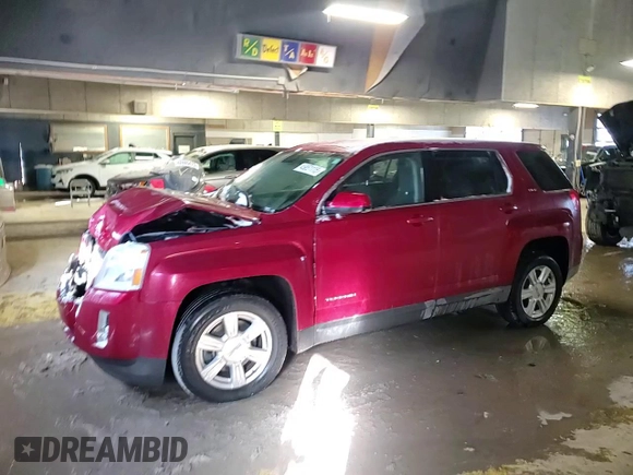 2014 GMC Terrain SLE with VIN 2GKFLVEKXE6180504, listed as a Copart auction lot 45851115 with 118,552 mi miles and Salvage Title. Bid and sale history available at carsss.com. Image 11.