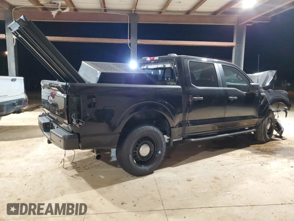 2022 Ford F-150 with VIN 1FTFW1P8XNKE89979, listed as a Copart auction lot 88267945 with 22,046 mi miles and Salvage title. Bid and sale history available at DreamBid. Image 3.
