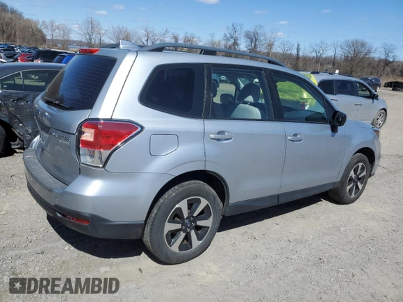 2017 Subaru Forester with VIN JF2SJABC8HH488681, listed as a Copart auction lot 52220455 with 86,793 mi miles and Salvage Title. Bid and sale history available at DreamBid. Image 3.