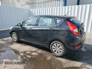 2017 Hyundai Accent SE with VIN KMHCT5AE7HU355551, listed as a Copart auction lot 53730375 with 128,416 mi miles and Clean Title. Bid and sale history available at DreamBid. Image 2.
