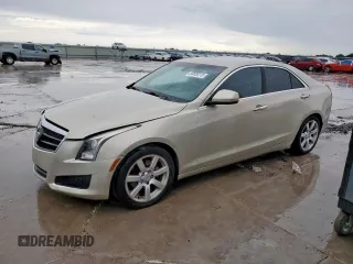 2014 Cadillac ATS Standard RWD with VIN 1G6AA5RA1E0125707, listed as a Copart auction lot 59858115 with 143,330 mi miles and Clean title. Bid and sale history available at DreamBid. Image 1.