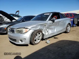 2013 BMW 1 Series 128i with VIN WBAUL7C50DVU09520, listed as a Copart auction lot 76056144 with Not Provided miles and Salvage Title. Bid and sale history available at carsss.com. Image 1.