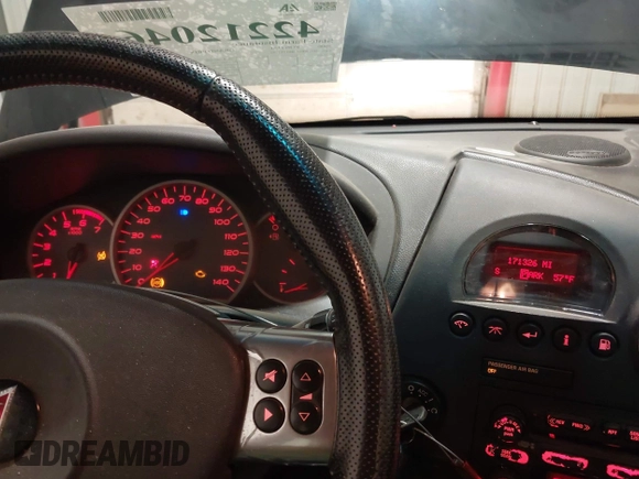 2006 Pontiac Grand Prix z VIN 2G2WP552861212532, wystawiony jako IAAI lot #42212046 z przebiegiem 171 326 mil mil oraz . Historia ofert i sprzedaży dostępna na DreamBid. Obrazek 7.