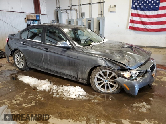 2016 BMW 3 Series 320i xDrive with VIN WBA8A3C5XGK689730, listed as a Copart auction lot 41917085 with 79,668 mi miles and Salvage Title. Bid and sale history available at DreamBid. Image 4.