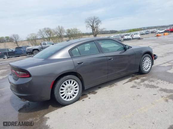 2020 Dodge Charger Police with VIN 2C3CDXKT0LH127501, listed as a IAAI auction lot 42114387 with 134,029 mi miles. Bid and sale history available at carsss.com. Image 4.