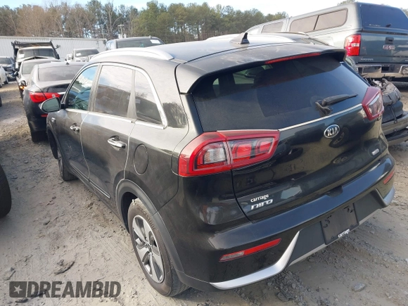 2018 Kia Niro EX with VIN KNDCC3LC5J5119050, listed as a IAAI auction lot 41676002 with 203,043 mi miles. Bid and sale history available at carsss.com. Image 3.