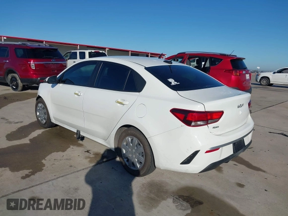 2023 Kia Rio S z VIN 3KPA24AD9PE567364, wystawiony jako IAAI lot #41145615 z przebiegiem 82 143 mil mil oraz . Historia ofert i sprzedaży dostępna na DreamBid. Obrazek 3.