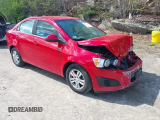 2013 Chevrolet Sonic LT with VIN 1G1JC5SG3D4168273, listed as a IAAI auction lot 42196438 with 158,872 mi miles and . Bid and sale history available at DreamBid. Image 1.