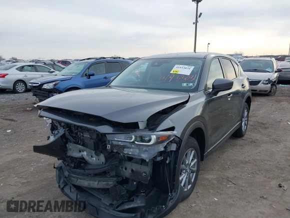 2023 Mazda CX-5 2.5 S Select Package with VIN JM3KFBBM1P0143222, listed as a IAAI auction lot 41933031 with 22,251 mi miles. Bid and sale history available at carsss.com. Image 6.