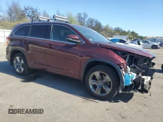 2018 Toyota Highlander Limited z VIN 5TDDZRFH4JS498761, wystawiony jako Copart lot #55915185 z przebiegiem 61 244 mil mil oraz Szkoda całkowita • Salvage title. Historia ofert i sprzedaży dostępna na DreamBid. Obrazek 4.
