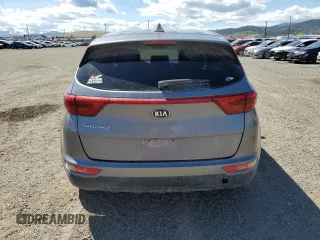 2017 Kia Sportage LX with VIN KNDPMCAC6H7230206, listed as a Copart auction lot 55036895 with 148,796 mi miles and Clean Title. Bid and sale history available at carsss.com. Image 6.