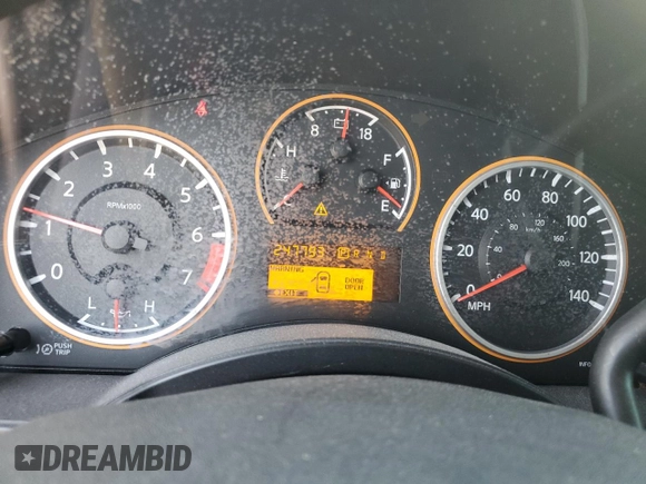 2008 Nissan Titan XE with VIN 1N6AA07D78N325394, listed as a Copart auction lot 47346415 with 247,793 mi miles and Salvage Title. Bid and sale history available at carsss.com. Image 9.