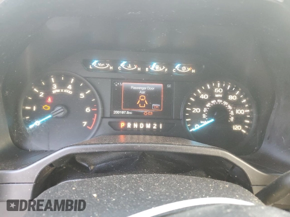 2016 Ford F-150 XL с VIN 1FTEX1CP8GFC12832, выставлен на аукционе Copart как лот 52437755 с пробегом 200 187 миль миль и На запчасти • Non repairable. История ставок и продаж доступна на DreamBid. Изображение 9.