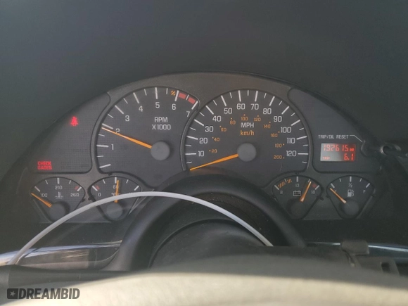 2002 Pontiac Firebird with VIN 2G2FS22K522108456, listed as a Copart auction lot 50156765 with 192,615 mi miles and Salvage Title. Bid and sale history available at carsss.com. Image 9.