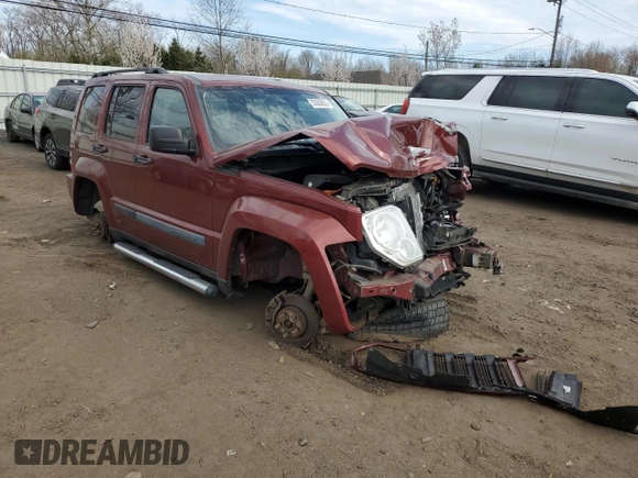 2009 Jeep Liberty Sport with VIN 1J8GN28K89W512030, listed as a Copart auction lot 53563835 with 0 mi miles and Salvage Title. Bid and sale history available at carsss.com. Image 4.