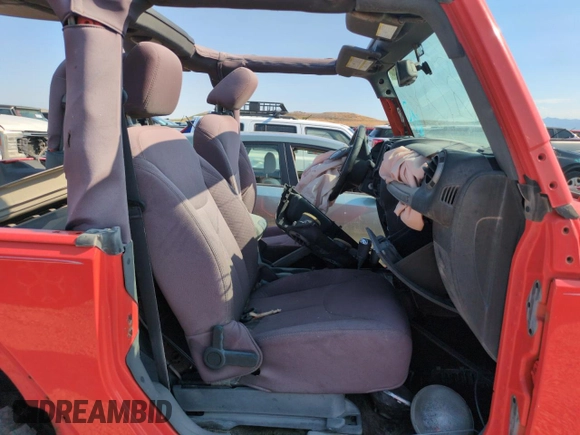 2015 Jeep Wrangler Freedom Edition with VIN 1C4AJWAG1FL613350, listed as a Copart auction lot 61978965 with Not provided miles and Salvage title. Bid and sale history available at DreamBid. Image 10.