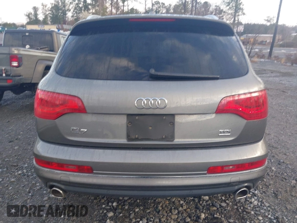 2014 Audi Q7 Premium Plus with VIN WA1LMAFE9ED017240, listed as a IAAI auction lot 41666297 with 136,342 mi miles and . Bid and sale history available at DreamBid. Image 16.