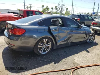 2015 BMW 4 Series 435i with VIN WBA4B1C50FD418355, listed as a Copart auction lot 48672575 with 156,311 mi miles and Salvage Title. Bid and sale history available at carsss.com. Image 3.