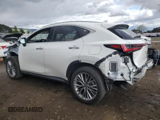 2024 Lexus NX with VIN JTJHKCEZXR2025895, listed as a Copart auction lot 46928025 with 9,707 mi miles and Salvage Title. Bid and sale history available at carsss.com. Image 2.
