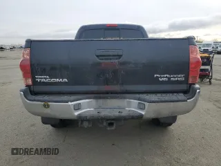 2005 Toyota Tacoma PreRunner with VIN 5TEKU72N05Z013644, listed as a Copart auction lot 45429775 with 254,291 mi miles and Salvage Title. Bid and sale history available at carsss.com. Image 6.