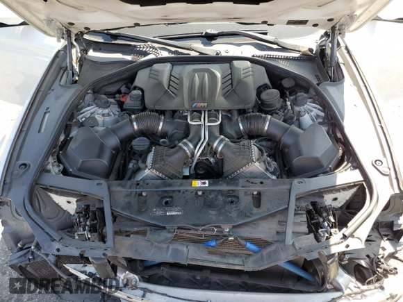 2014 BMW M5 with VIN WBSFV9C57ED097570, listed as a Copart auction lot 69757854 with 0 mi miles and Salvage Title. Bid and sale history available at carsss.com. Image 11.