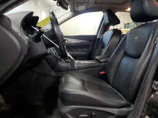 2014 Infiniti Q50 Premium with VIN JN1BV7ARXEM695977, listed as a Copart auction lot 52209795 with 100,700 mi miles and Salvage Title. Bid and sale history available at DreamBid. Image 7.