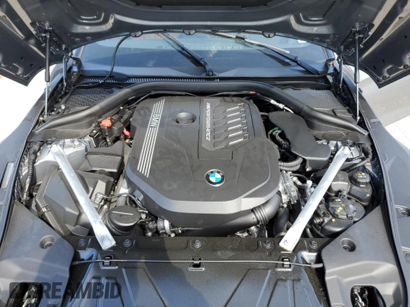 2024 BMW Z4 sDriveM40i with VIN WBAHF9C02RWY35106, listed as a Copart auction lot 76471014 with Not provided miles and Salvage title. Bid and sale history available at DreamBid. Image 11.