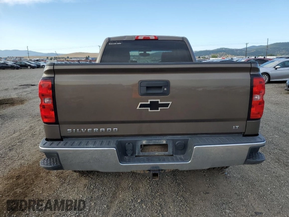 2015 Chevrolet Silverado 1500 LT with VIN 1GCVKREC5FZ177932, listed as a Copart auction lot 67757254 with 166,365 mi miles and Salvage Title. Bid and sale history available at carsss.com. Image 6.