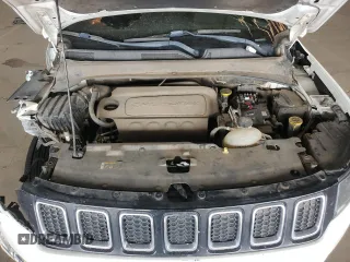 2019 Jeep Compass Sport with VIN 3C4NJCAB9KT613809, listed as a Copart auction lot 55536295 with 110,625 mi miles and Salvage title. Bid and sale history available at DreamBid. Image 12.