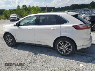 2019 Ford Edge Titanium z VIN 2FMPK3K92KBC43554, wystawiony jako Copart lot #55993775 z przebiegiem 67 858 mil mil oraz Szkody całkowita. Historia ofert i sprzedaży dostępna na DreamBid. Obrazek 2.