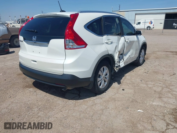 2012 Honda CR-V EX-L with VIN 5J6RM3H70CL033561, listed as a IAAI auction lot 41888713 with 66,455 mi miles. Bid and sale history available at carsss.com. Image 4.