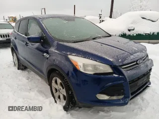 2014 Ford Escape SE with VIN 1FMCU9G90EUD25513, listed as a Copart auction lot 44211815 with 129,376 mi miles and Salvage Title. Bid and sale history available at DreamBid. Image 4.