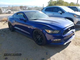 2015 Ford Mustang GT with VIN 1FA6P8CF3F5408952, listed as a IAAI auction lot 42074310 with 104,559 mi miles and . Bid and sale history available at carsss.com. Image 1.