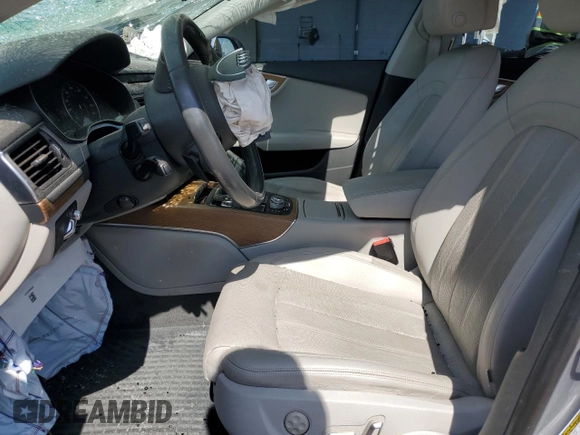 2017 Audi A7 Prestige with VIN WAU22AFC5HN126778, listed as a Copart auction lot 63405315 with Not provided miles and Salvage title. Bid and sale history available at DreamBid. Image 7.