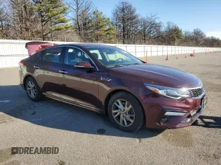 2019 Kia Optima LX with VIN 5XXGT4L38KG317979, listed as a Copart auction lot 48160105 with 160,797 mi miles and Salvage Title. Bid and sale history available at carsss.com. Image 4.