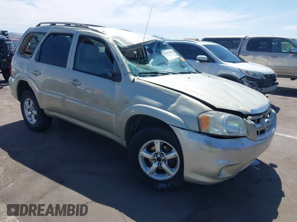2005 Mazda Tribute i with VIN 4F2YZ02Z75KM56108, listed as a IAAI auction lot 42022864 with Not Provided miles and . Bid and sale history available at carsss.com. Image 1.