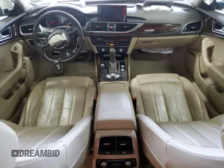 2016 Audi A6 Prestige with VIN WAUHGAFC7GN130843, listed as a Copart auction lot 58635415 with 94,489 mi miles and Salvage title. Bid and sale history available at DreamBid. Image 8.