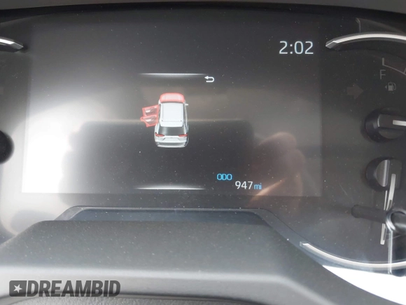 2025 Toyota RAV4 XLE Premium with VIN 2T3C1RFV9SC323495, listed as a IAAI auction lot 42136805 with 947 mi miles and . Bid and sale history available at DreamBid. Image 7.