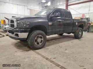 2007 Dodge Ram 2500 Laramie with VIN 1D7KS28AX7J608565, listed as a Copart auction lot 44986295 with 152,876 mi miles and Clean Title. Bid and sale history available at carsss.com. Image 1.