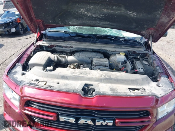 2021 Ram 1500 Big Horn with VIN 1C6SRFFT4MN808354, listed as a IAAI auction lot 42188407 with 62,315 mi miles and . Bid and sale history available at DreamBid. Image 10.