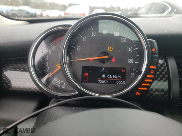 2015 MINI Cooper Hardtop S with VIN WMWXP7C52F2A39616, listed as a Copart auction lot 45962865 with 72,059 mi miles and Salvage Title. Bid and sale history available at carsss.com. Image 9.