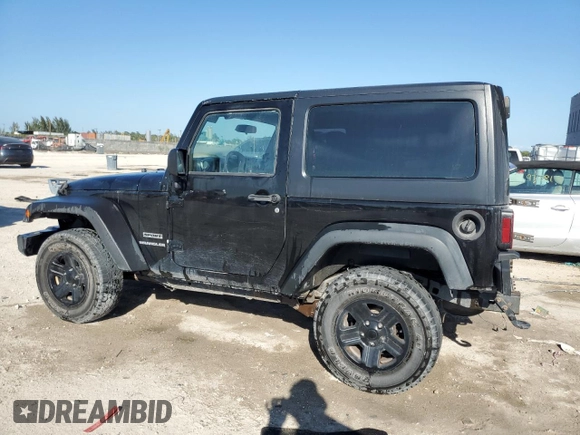 2013 Jeep Wrangler Sport with VIN 1C4AJWAG0DL618634, listed as a Copart auction lot 48982315 with 251,955 mi miles and Clean Title. Bid and sale history available at carsss.com. Image 2.