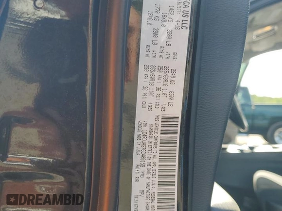 2016 Dodge Durango SXT with VIN 1C4RDJAG7GC408159, listed as a Copart auction lot 54196905 with 136,131 mi miles and Salvage title. Bid and sale history available at DreamBid. Image 13.