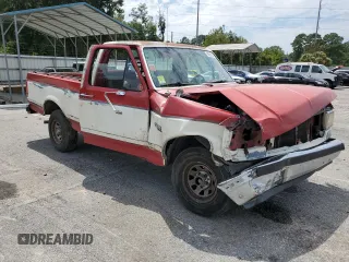 1990 Ford F-150 "S" with VIN 1FTDF15Y1LNA68934, listed as a Copart auction lot 68688834 with 64,274 mi miles and Salvage Title. Bid and sale history available at carsss.com. Image 4.