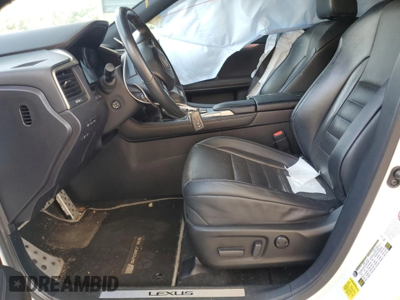 2017 Lexus RX 350 with VIN 2T2BZMCA5HC109190, listed as a Copart auction lot 57750285 with 130,077 mi miles and Salvage title. Bid and sale history available at DreamBid. Image 7.