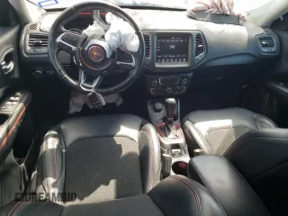 2020 Jeep Compass Trailhawk with VIN 3C4NJDDB6LT208185, listed as a Copart auction lot 56892265 with 90,924 mi miles and Salvage title. Bid and sale history available at DreamBid. Image 8.