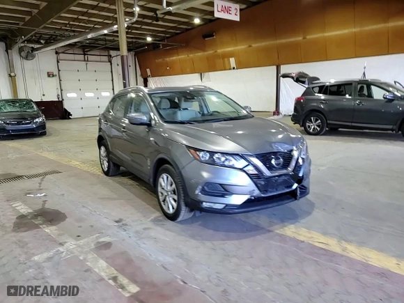 2020 Nissan Rogue Sport S with VIN JN1BJ1CW0LW389156, listed as a Copart auction lot 74247184 with 52,533 mi miles and Salvage Title. Bid and sale history available at carsss.com. Image 14.