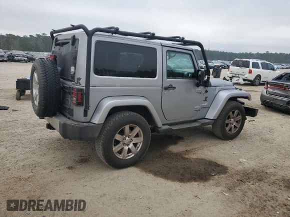 2015 Jeep Wrangler Sahara with VIN 1C4AJWBG8FL651169, listed as a Copart auction lot 44468995 with 119,419 mi miles and Salvage title. Bid and sale history available at DreamBid. Image 3.