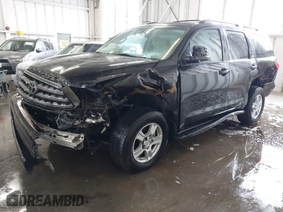 2012 Toyota Sequoia SR5 with VIN 5TDBW5G15CS060344, listed as a IAAI auction lot 41259248 with 160,372 mi miles. Bid and sale history available at carsss.com. Image 17.